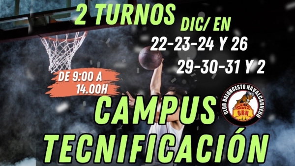 #campus,#navidad,#tecnificacion,#baloncesto,#clubbaloncestonavalcarnero,#gocbnaval,#navalcarnero,@cbnavalcarnero